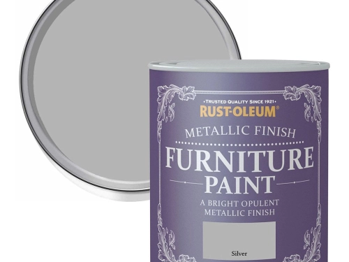 Металическа боя със сребърно покритие, 750 ml - Rust Oleum